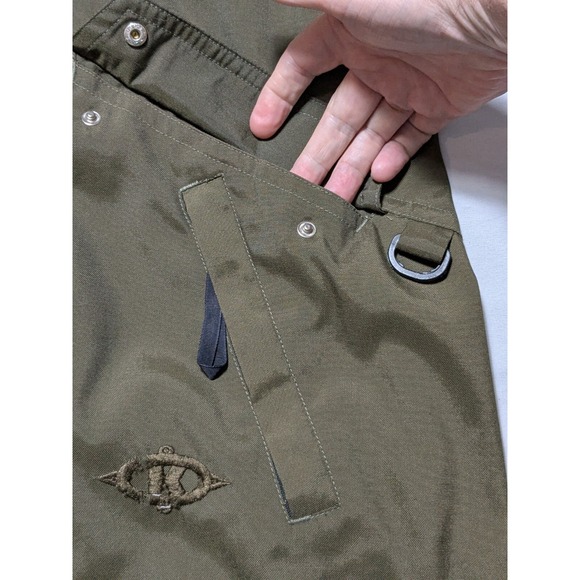 VTG KILLER LOOP OVERPLUS COMFORT Men Large Green Nylon Full Zip Snap Jacket - Picture 11 of 16